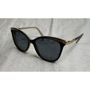 Ralph Lauren RA5203 1090/13 Black‎ Gold Cat Eye Sunglasses 54-13-135 FRAMES ONLY